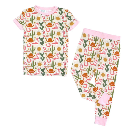 Hey Yall Western Bamboo Two Piece Set - She Chester