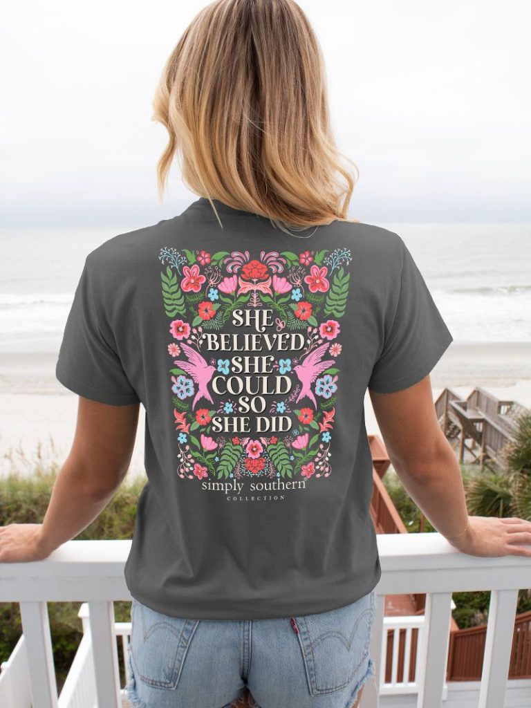 SS She Believed Tee -