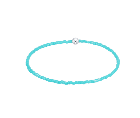 Hope Classic Sterling Bracelet - Turquoise - She Chester
