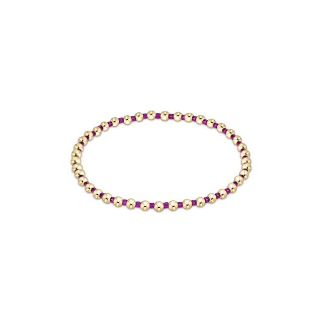 Hope Grateful Bracelet - Fuchsia - She Chester