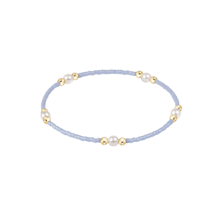 Hope Purpose Pearl Bracelet - Ocean Mist - She Chester