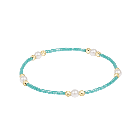 Hope Purpose Pearl Bracelet - Sea Glass - She Chester