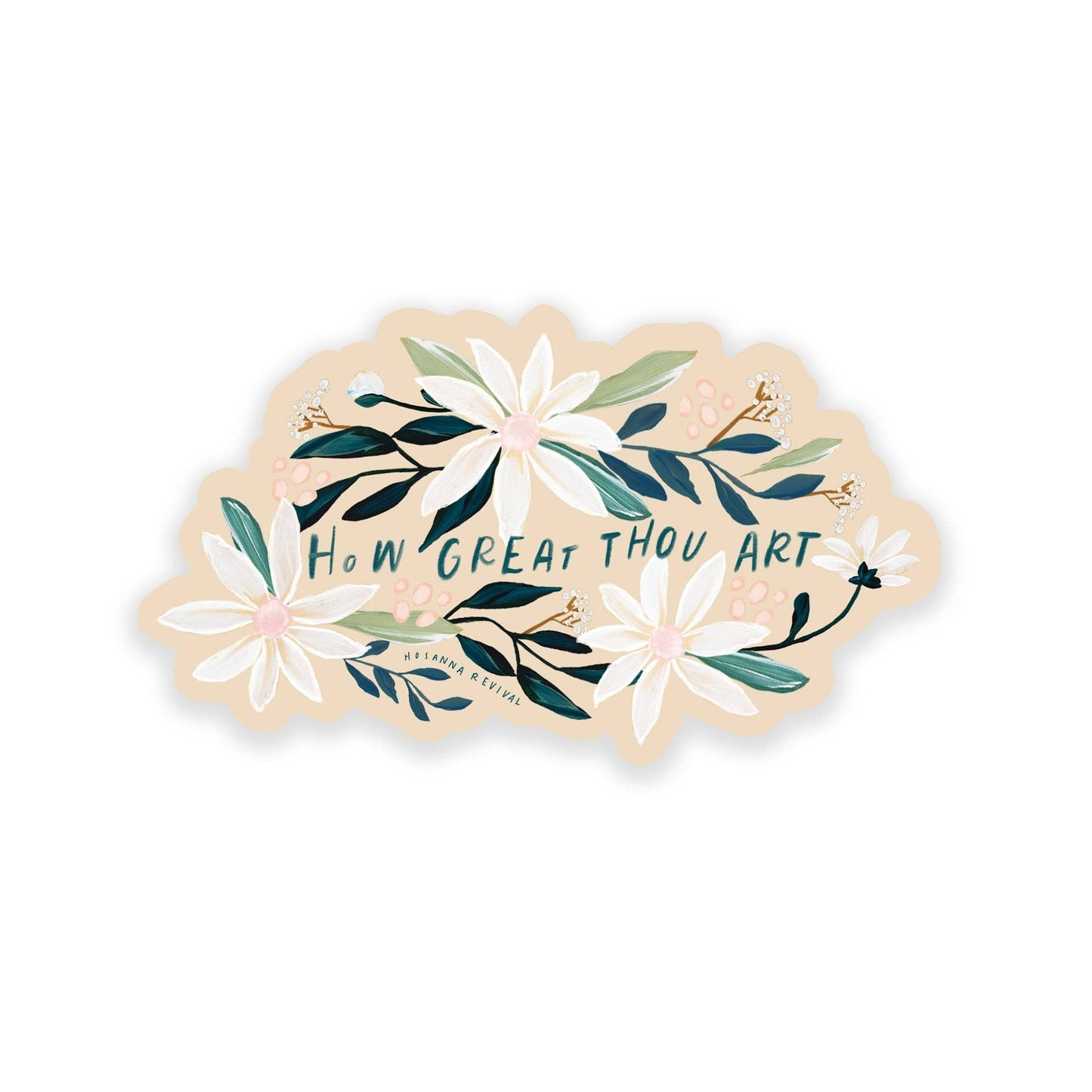 How Great Thou Art Sticker - She Chester