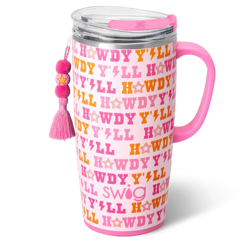 Howdy Yall Travel Mug 22oz - She Chester