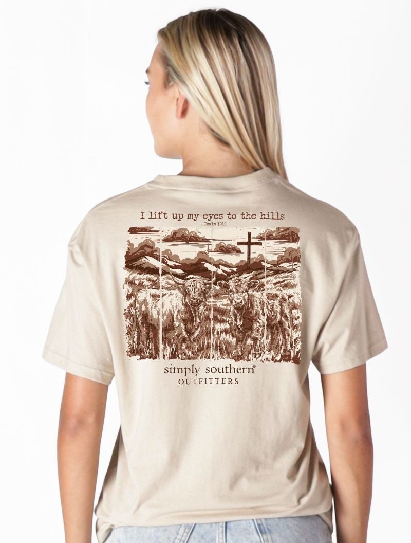 I Lift My Eye Tee - She Chester