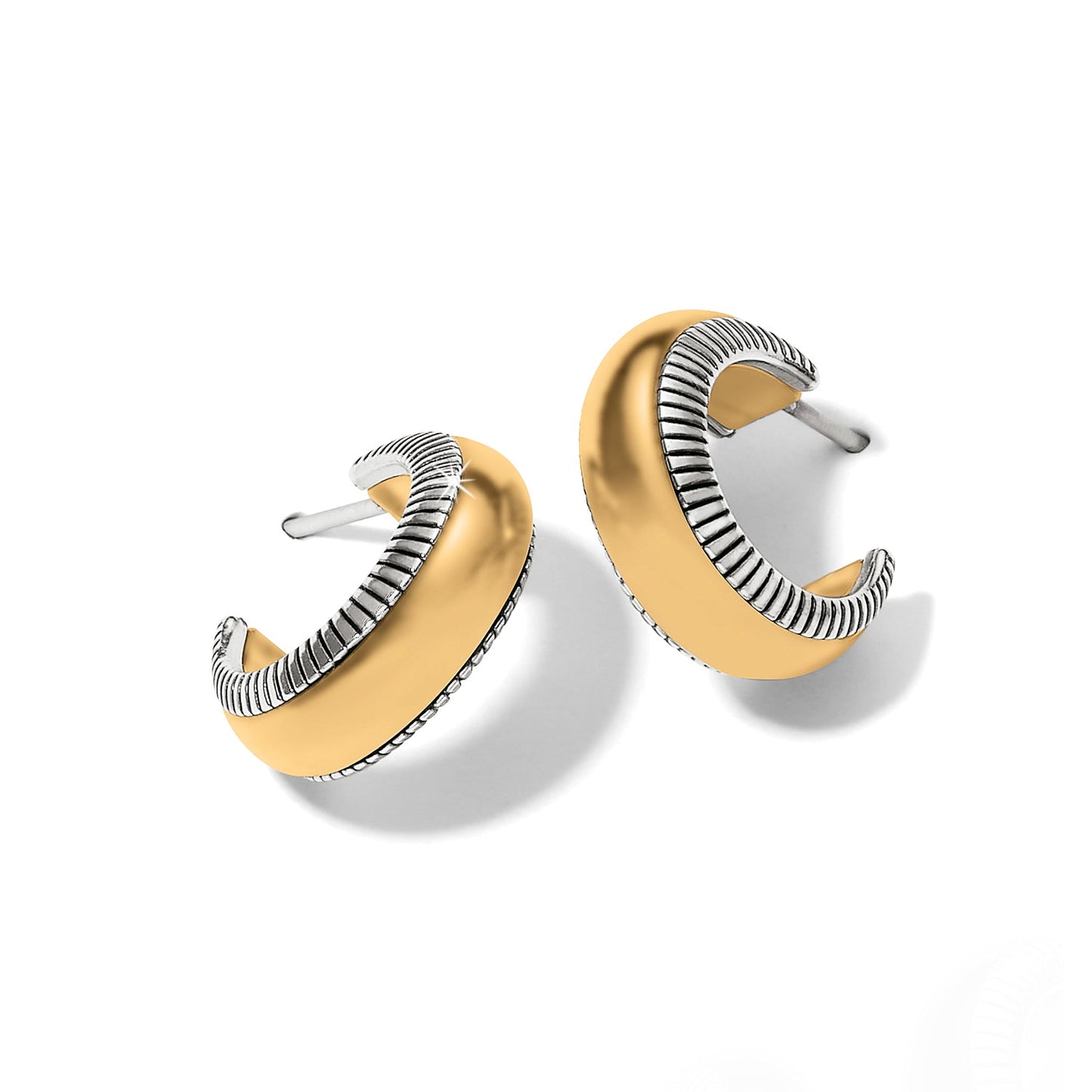 Interlock Noir Gold SM Hoop - JA9899 - She Chester