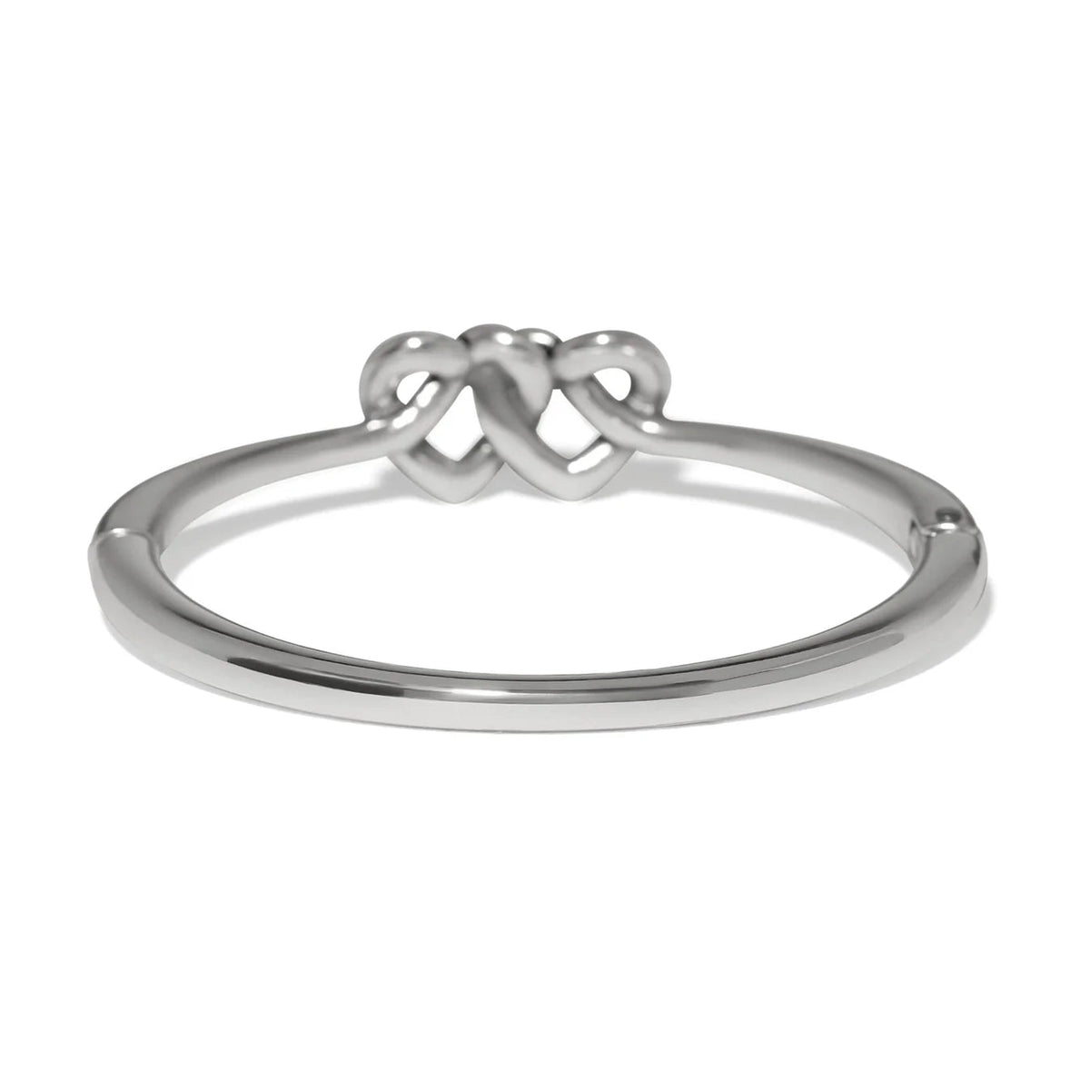Interlok Linked Hearts Silver Bangle JF0504 - She Chester