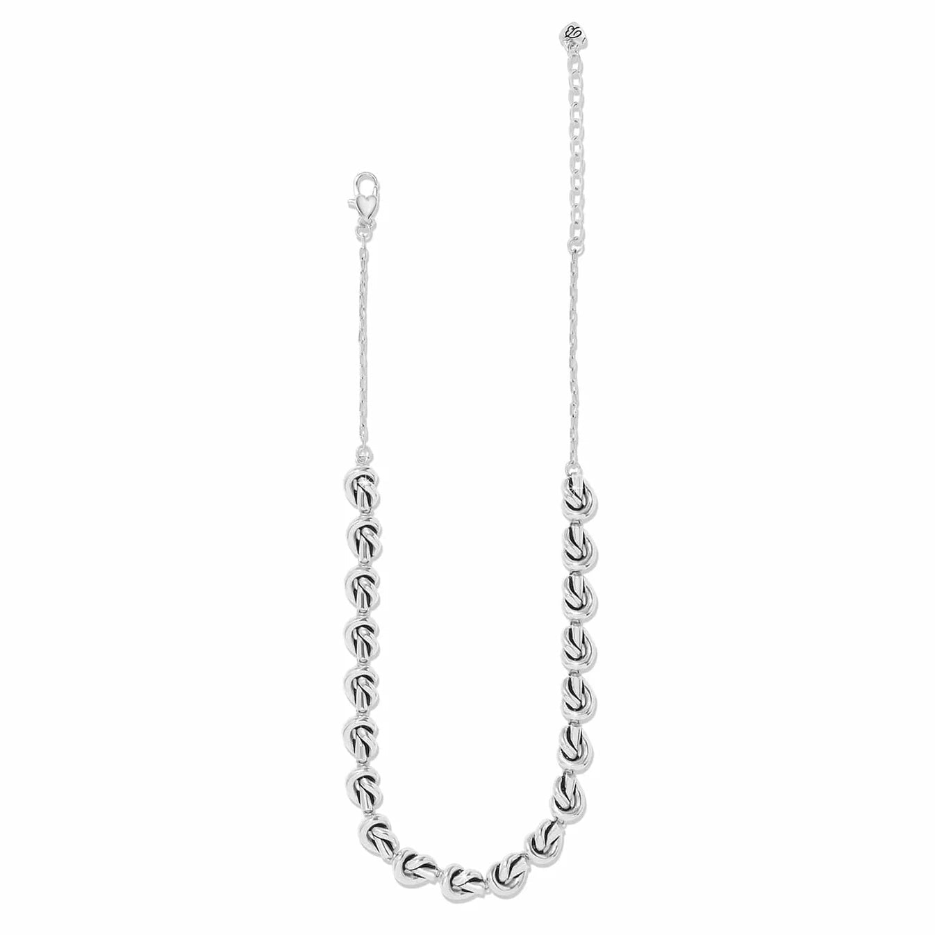 Interlok Single Knot Silver Collar JM0208 - She Chester