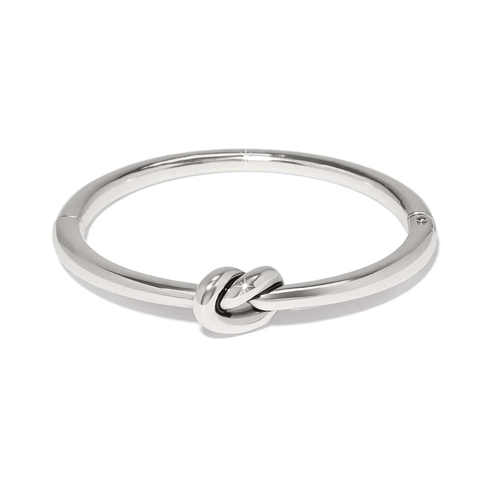 Interlok Single Knot Silver Hinge Bracelet JF0317 - She Chester