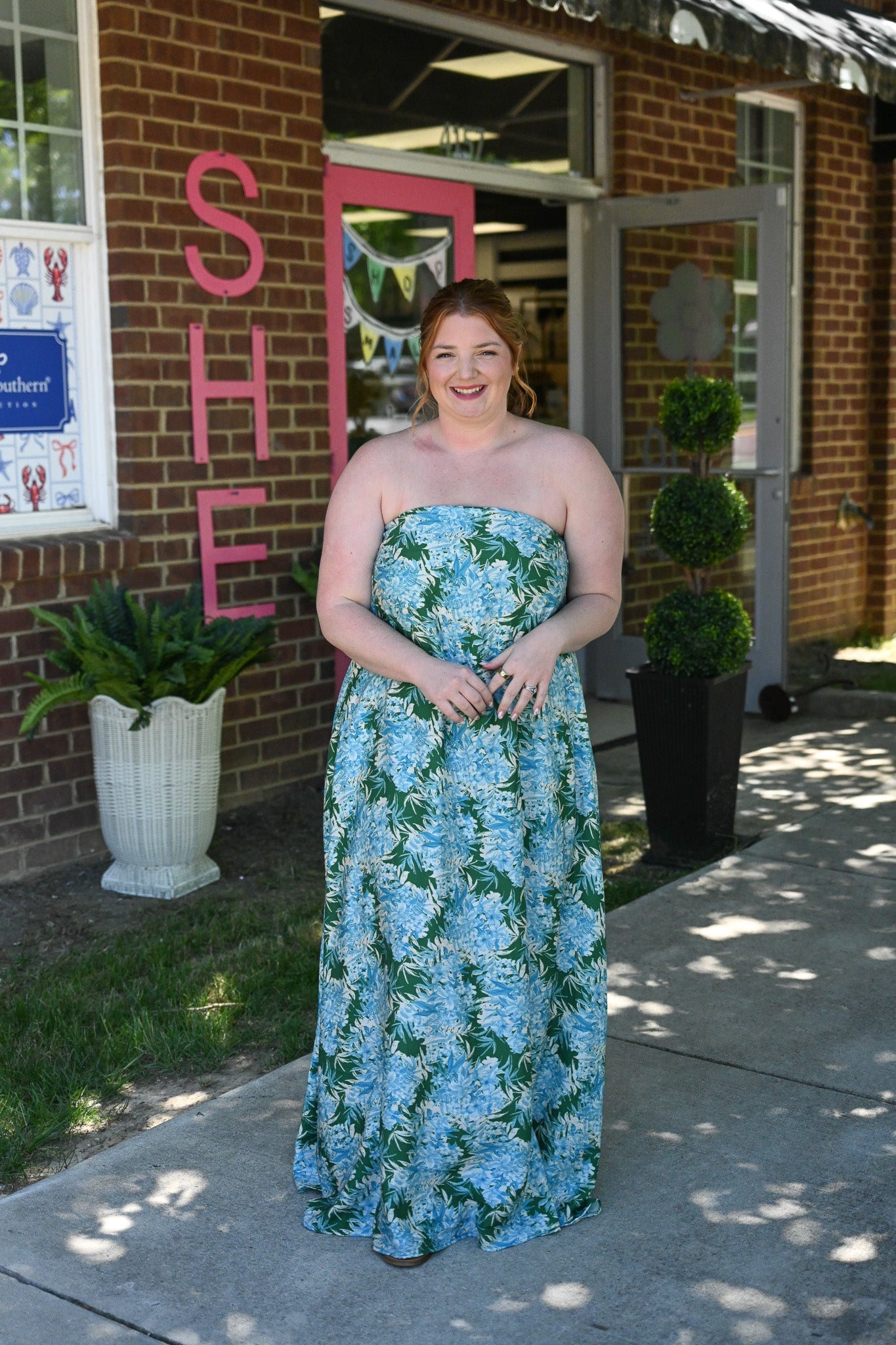 isabelle maxi dress Floral Strapless for Effortless Elegance Small Dresses Mini Cap Size:7 5/8 Has stretch Designed in Htnbo Women Summer Dresses