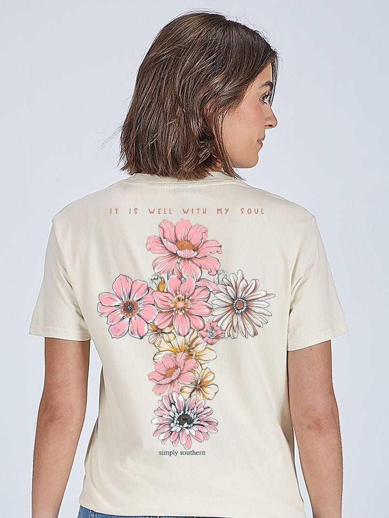 It is Well Cross SS Tee - She Chester