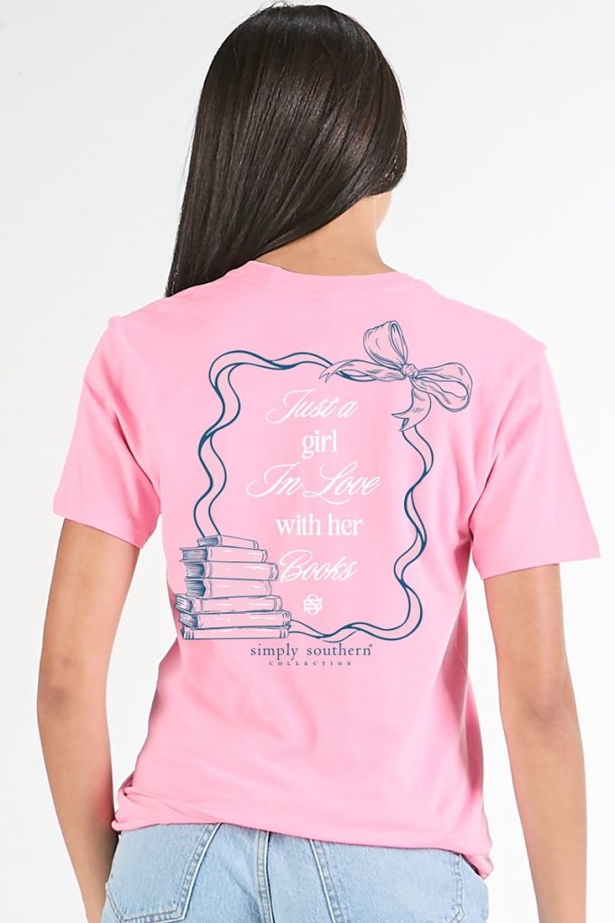 Just A Girl Loves Books Tee - She Chester