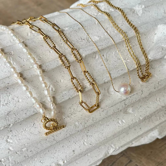 Kent Chain Link Necklace - She Chester