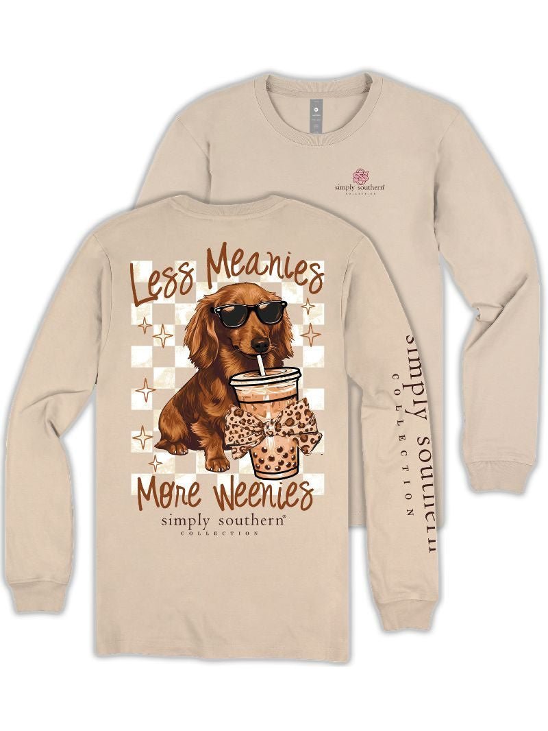 Less Meanies Dog LS Tee - She Chester