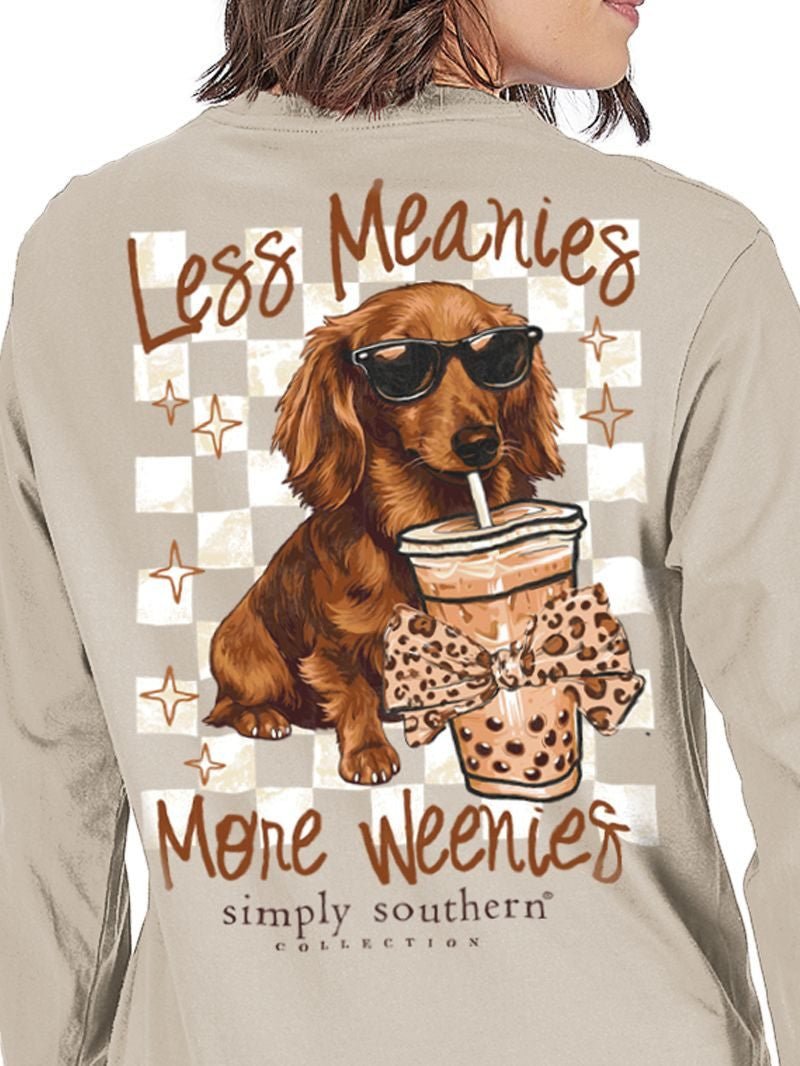 Less Meanies Dog LS Tee - She Chester