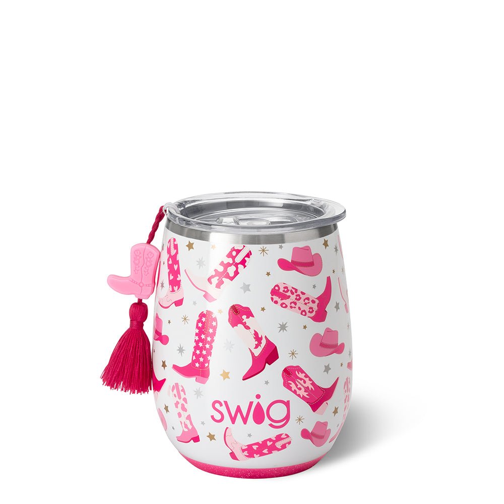 Let's Go Girls Stemless Wine Cup (14oz) - She Chester
