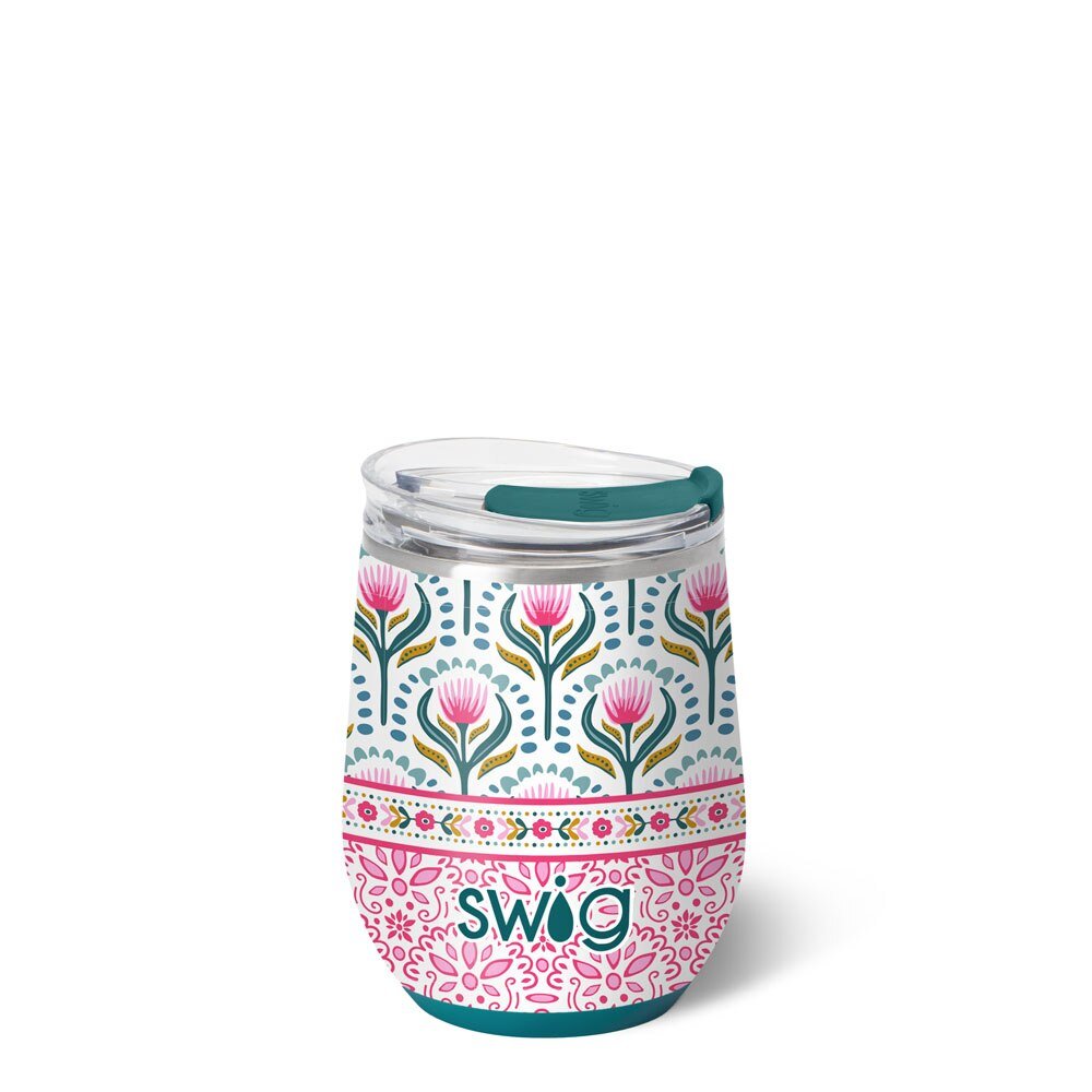 Lotus Bloom Stemless Wine Cup 12oz - She Chester