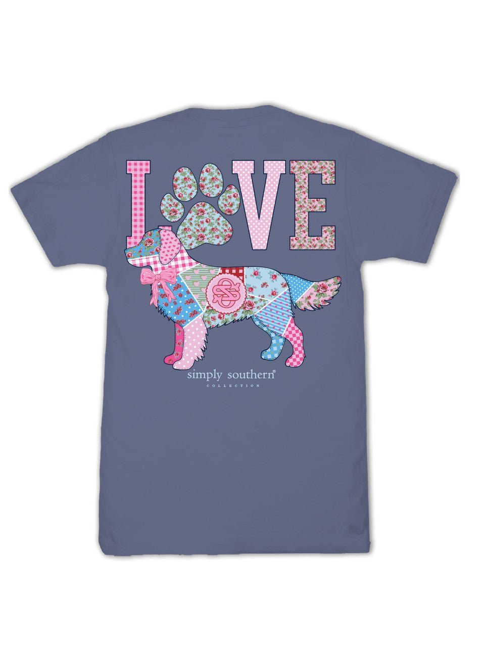 Love Dog Patwork Tee - She Chester
