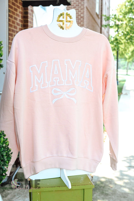Mama Bow Crewneck - She Chester