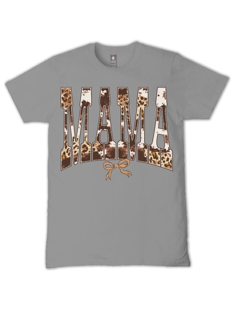 Mama Cowprint Tee - She Chester