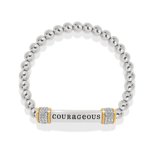 Meridian Courageous 2Tn Stretch Bracelet JF0190 - She Chester