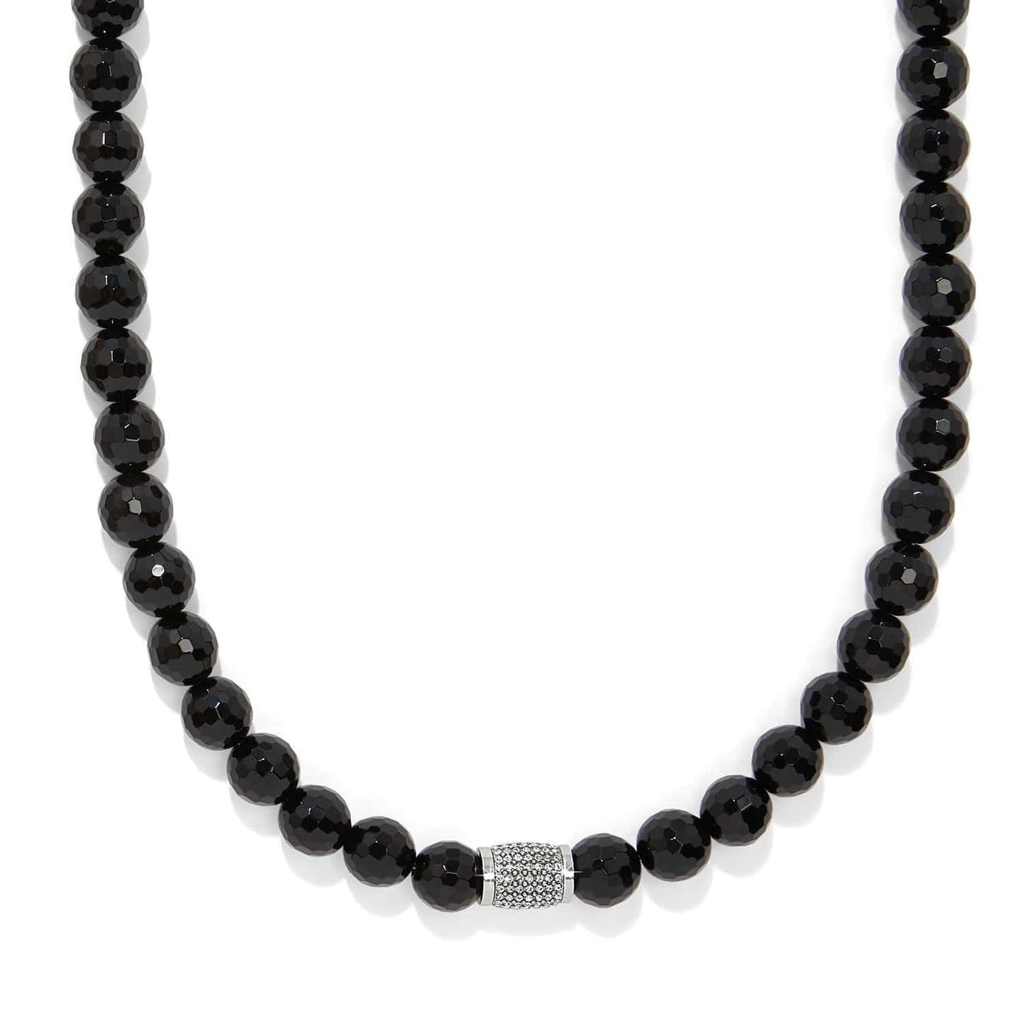 Meridian Solis Black Bead Necklace JM0075