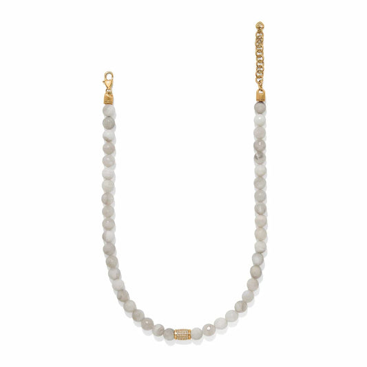 Meridian Solis White Bead Necklace JM0076