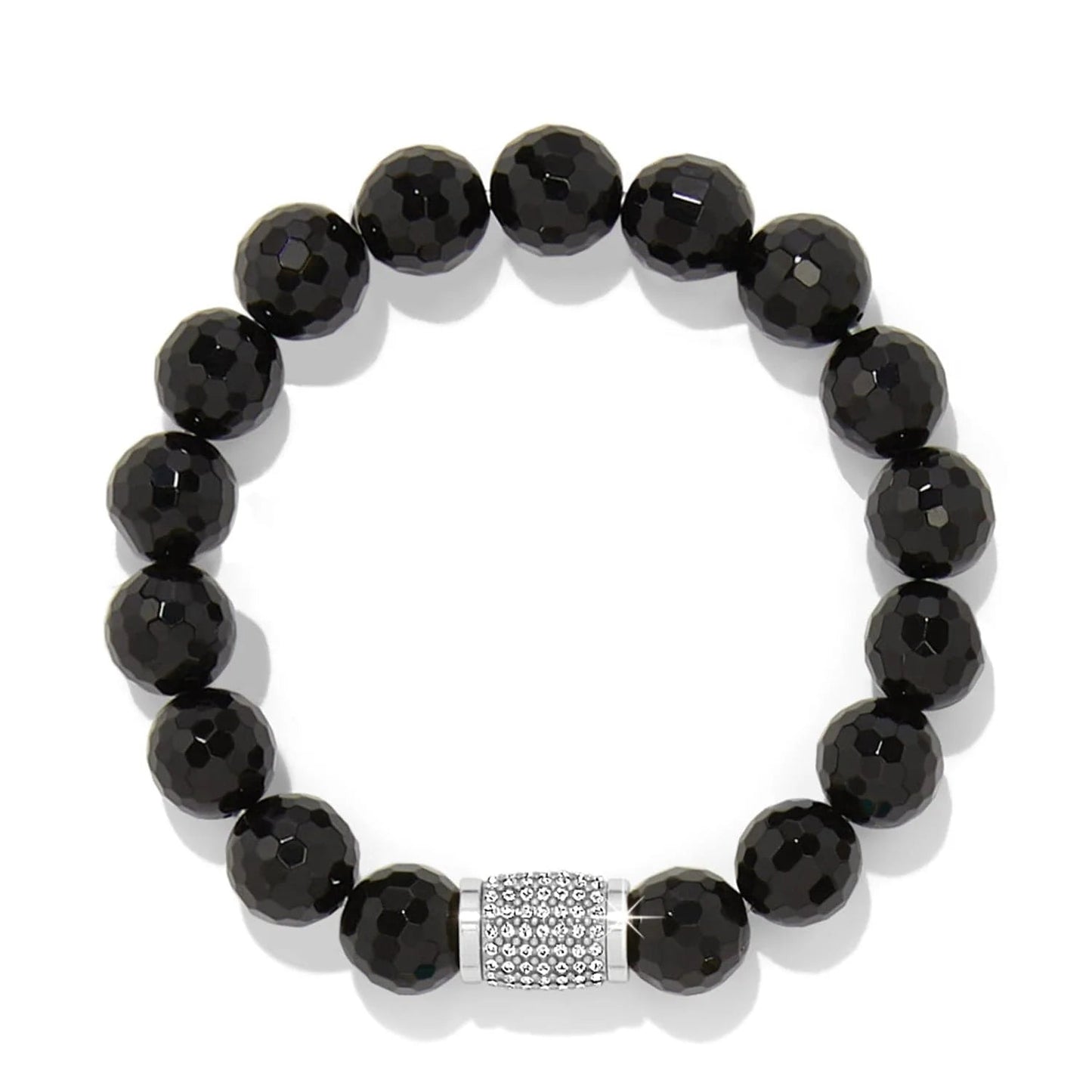Meridian Solis Black Bead Bracelet JF0372 - She Chester