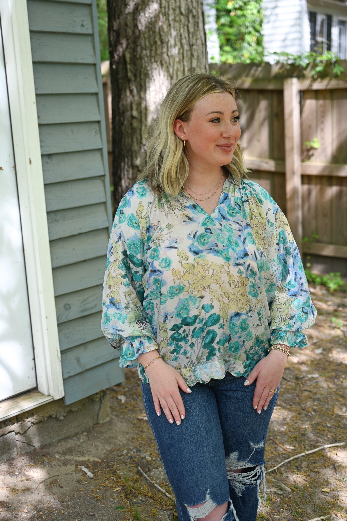 Mystic Seas Blouse - She Chester