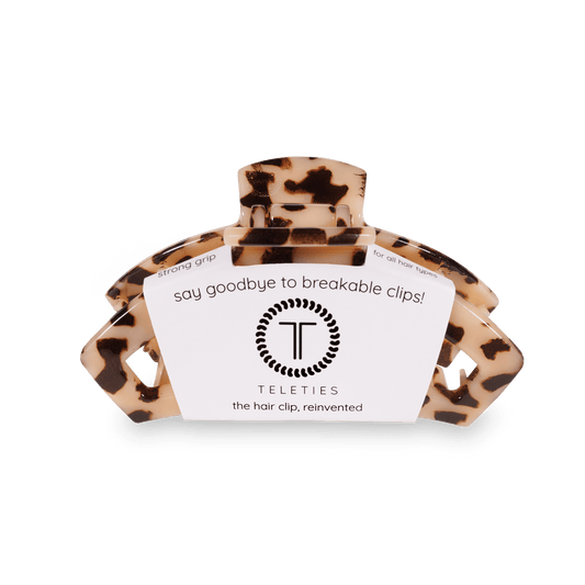 Open Hair Clip | Medium | Blonde Tortoise - She Chester