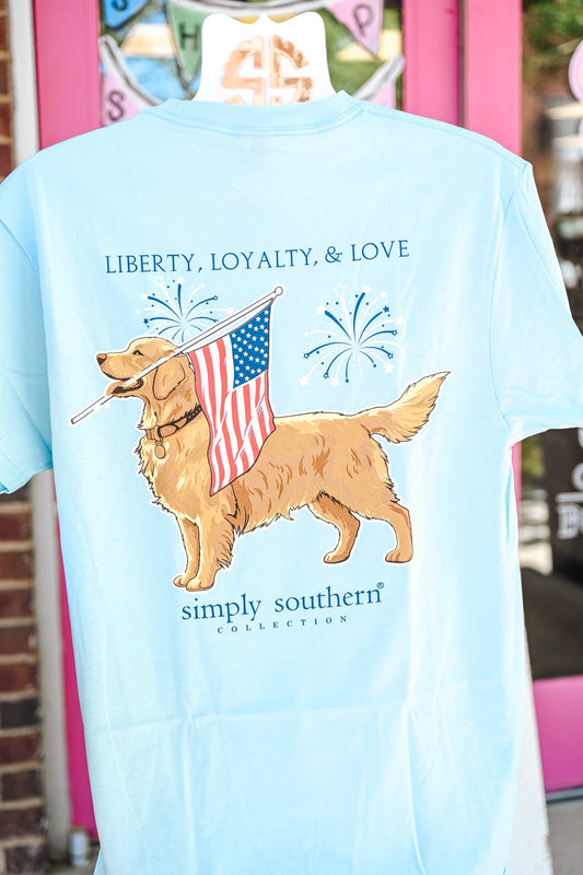 Patriotic Golden Tee - She Chester