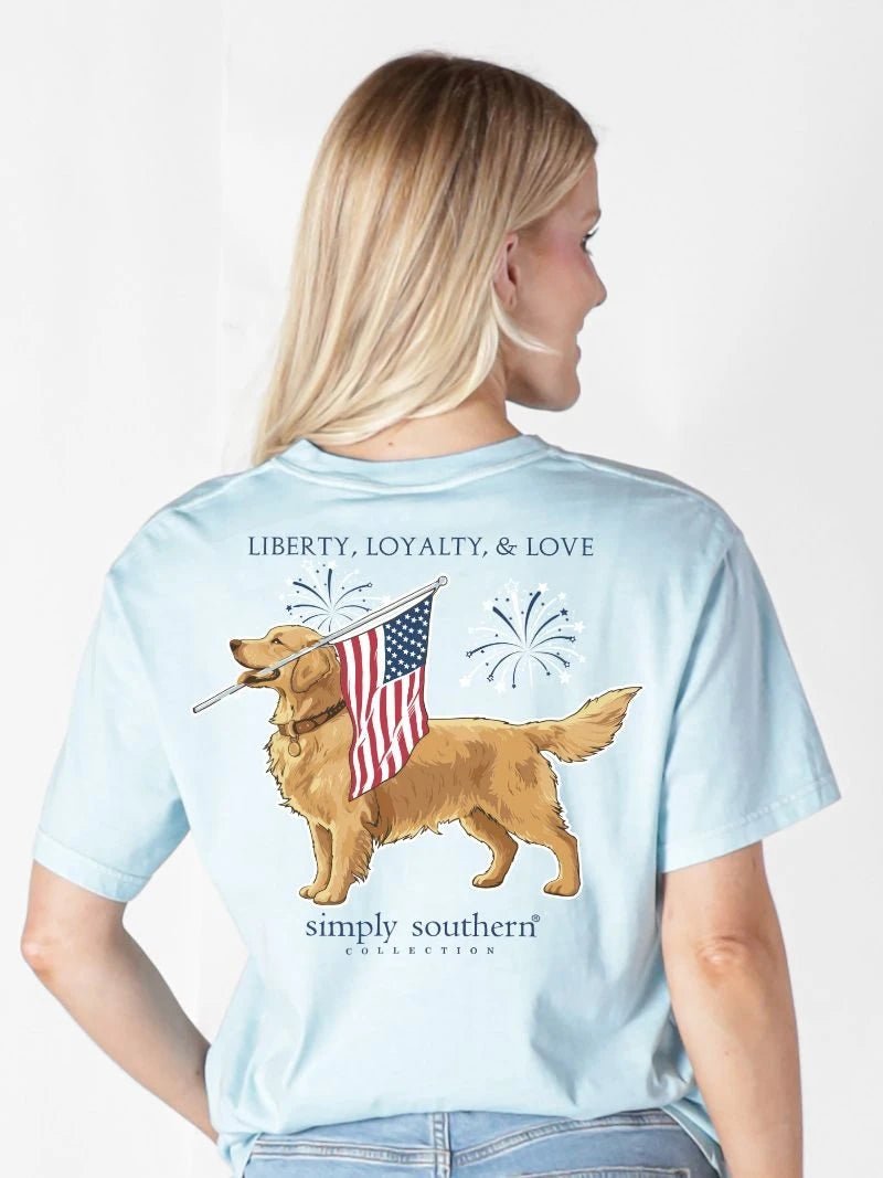 Patriotic Golden Tee - She Chester