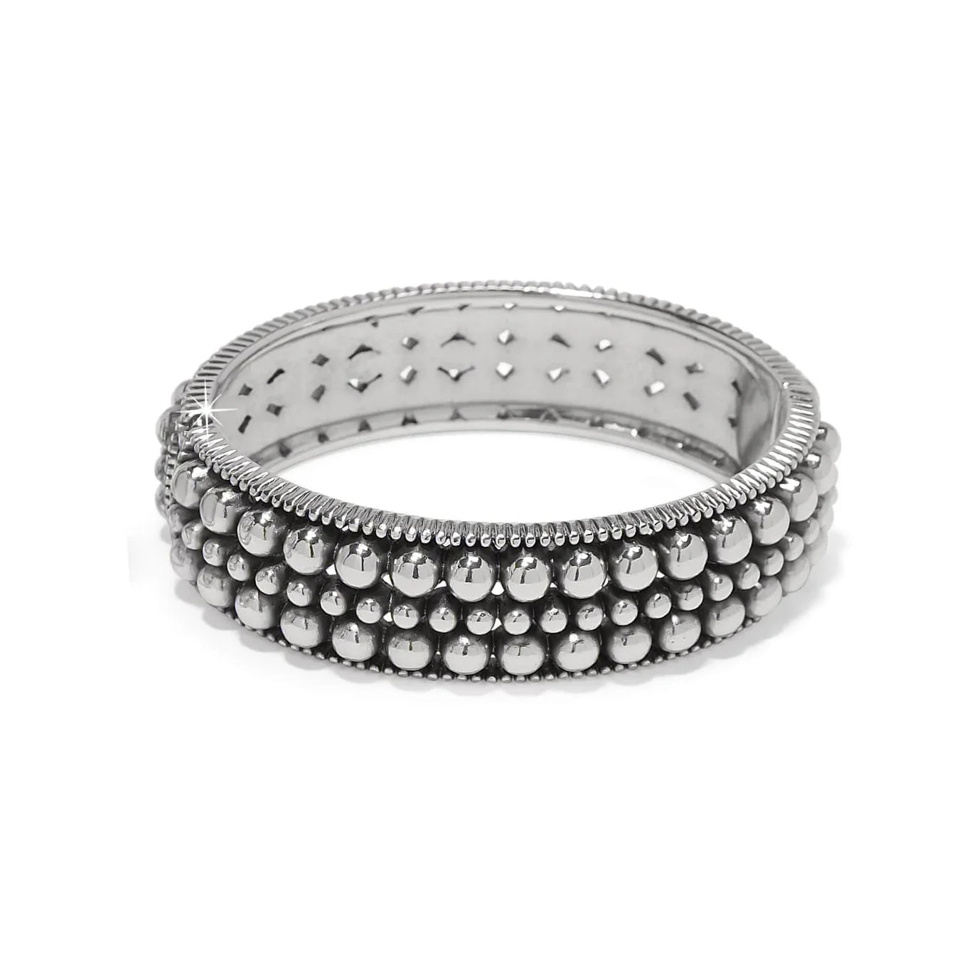 Pretty Tough Pierced Hinged Bangle JF0257 - She Chester