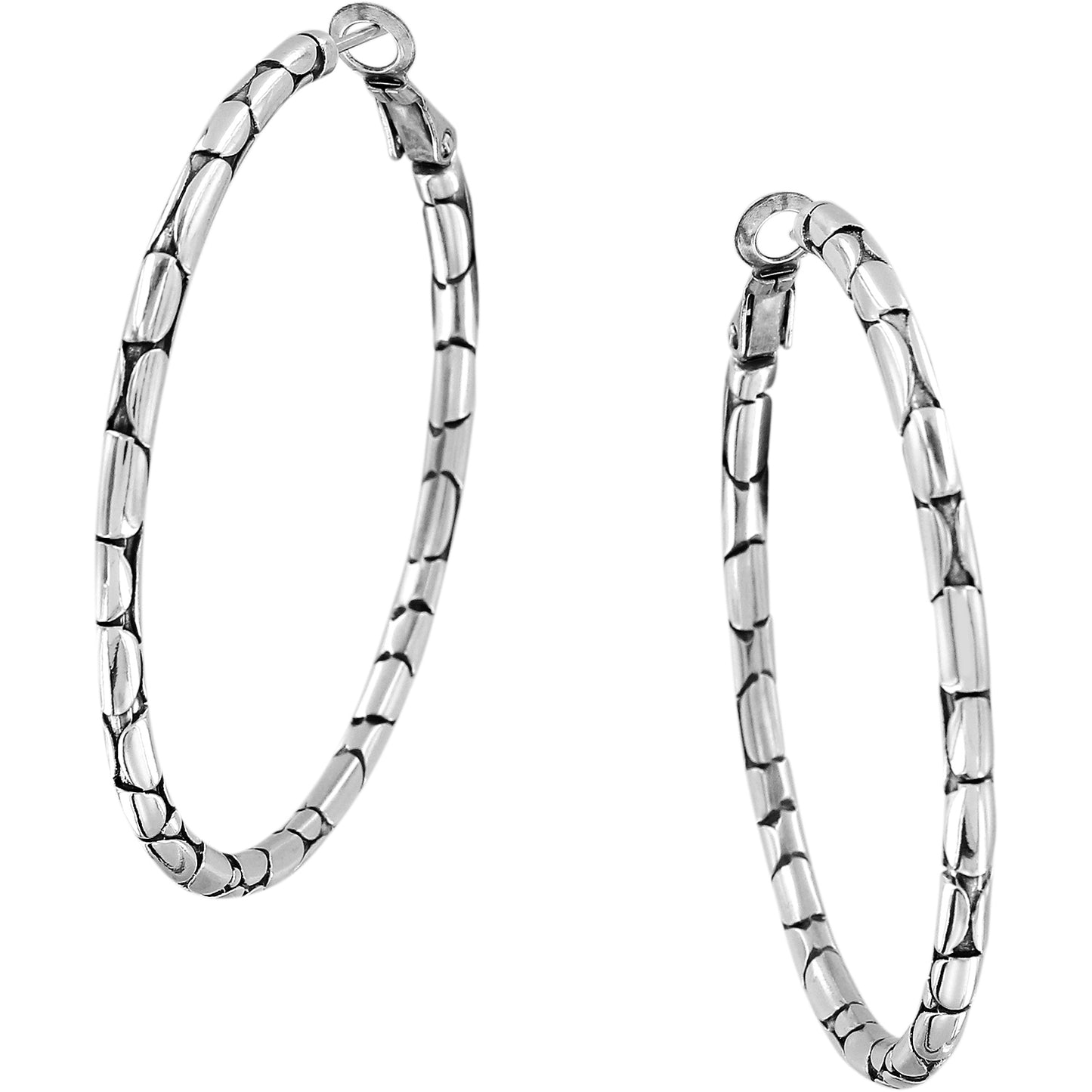 Pebble Large Hoop Earrings - JA5410