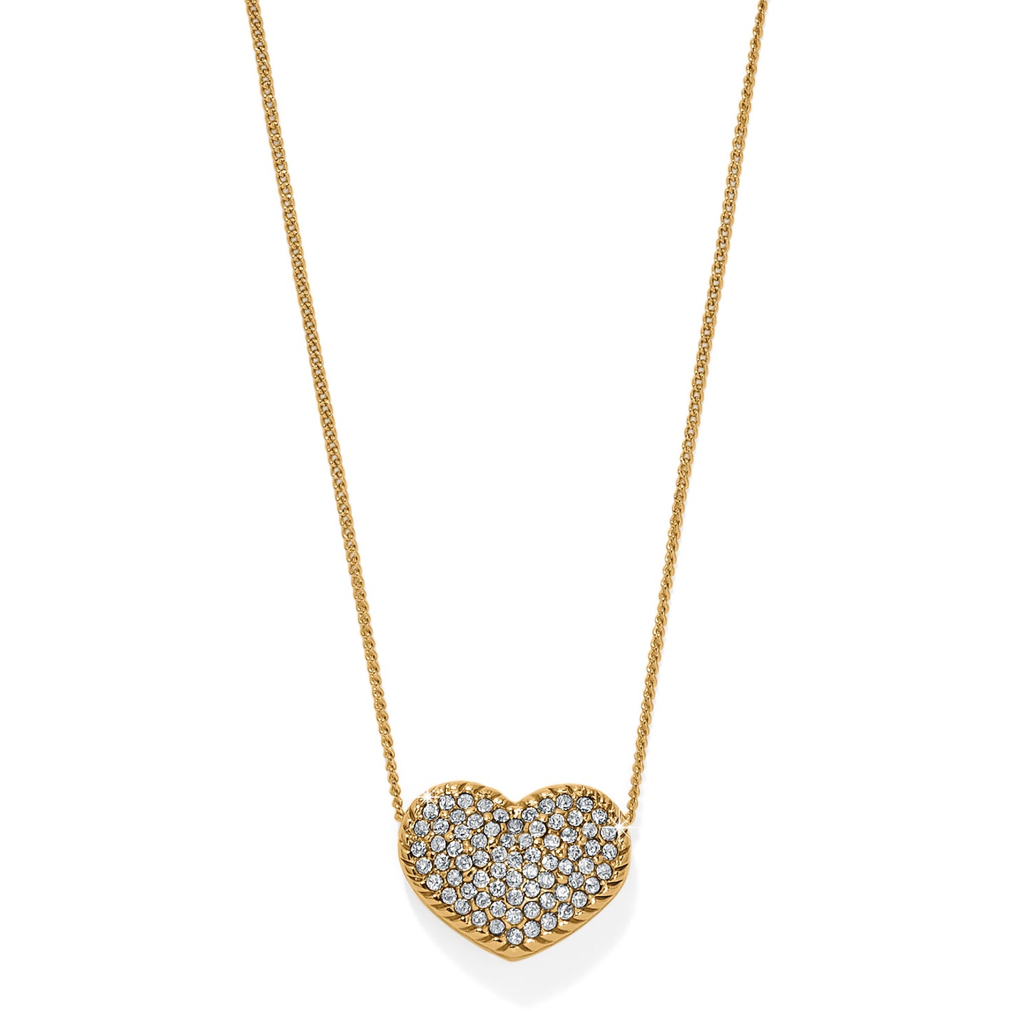 Illumina Celeste Bold Heart Gold Necklace JM7731
