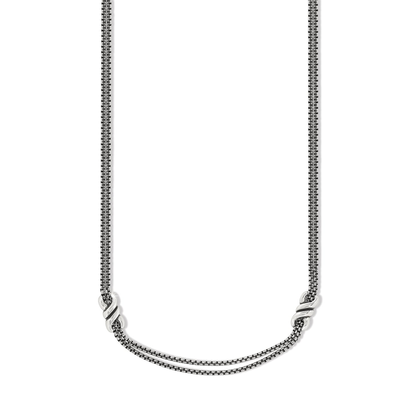 Interlok Twist Double Necklace - JM7538