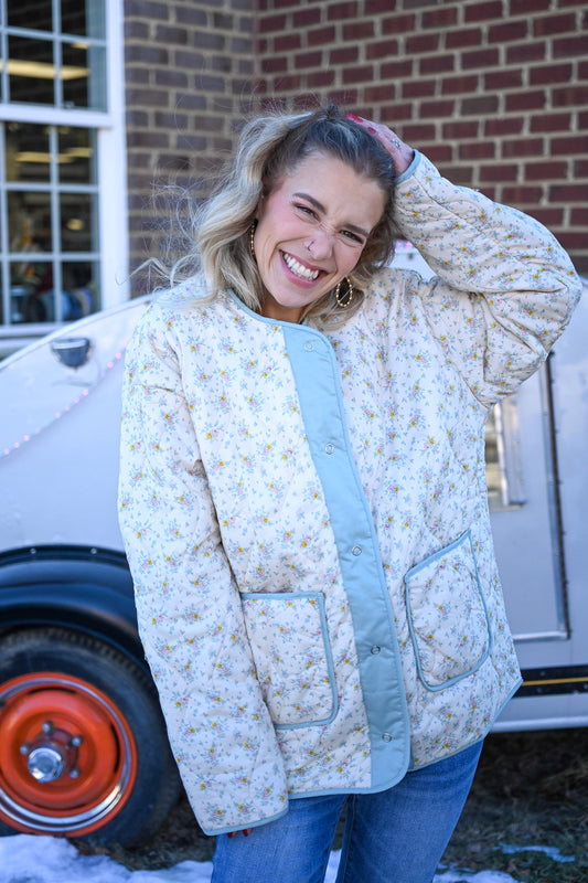 Reversible Quilted Puffer - She Chester