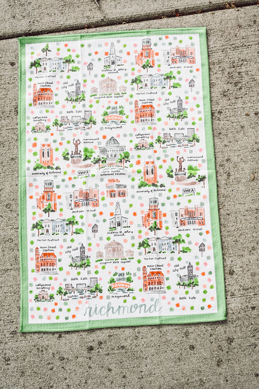 Richmond Tea Towel - She Chester