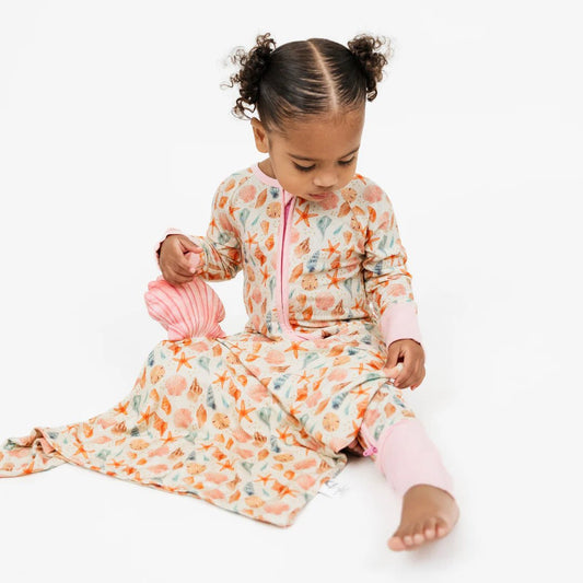 Sandy Seashells Shell Baby Lovey - She Chester