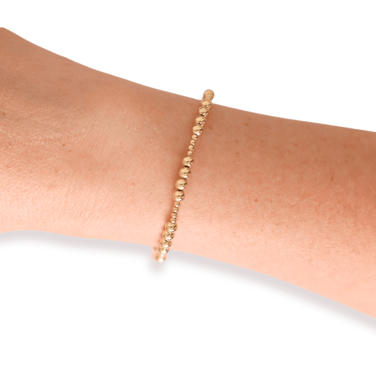 Scottie Bracelet in Gold: Standard 6.75 Inch - She Chester