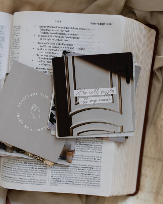Scripture for Grief Verse Card Set - She Chester