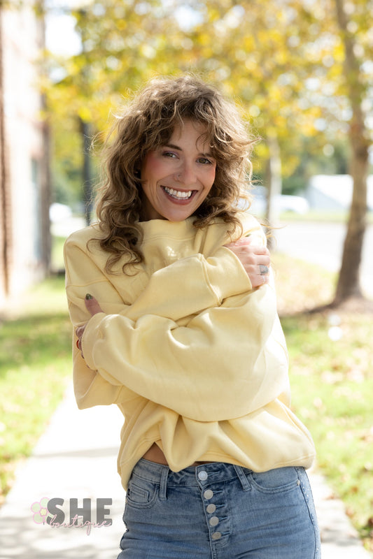 Simply Oversized Yellow For Good - She Chester