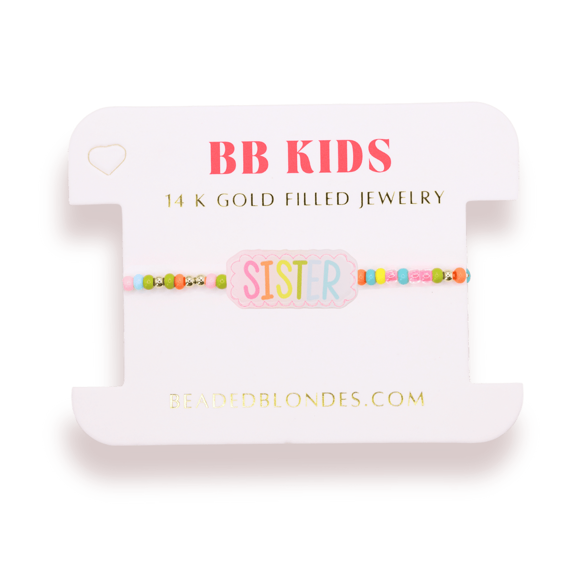 Sister Bracelet on Color (Kid Size) - She Chester