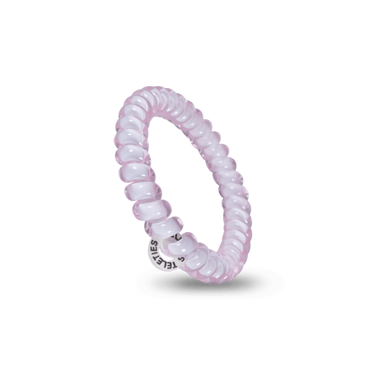 Spiral Hair Coils | Small | Rose Water Pink Hair Ties - She Chester