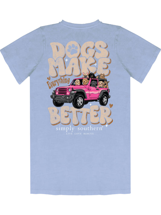 Dogs Make Better Short Sleeve