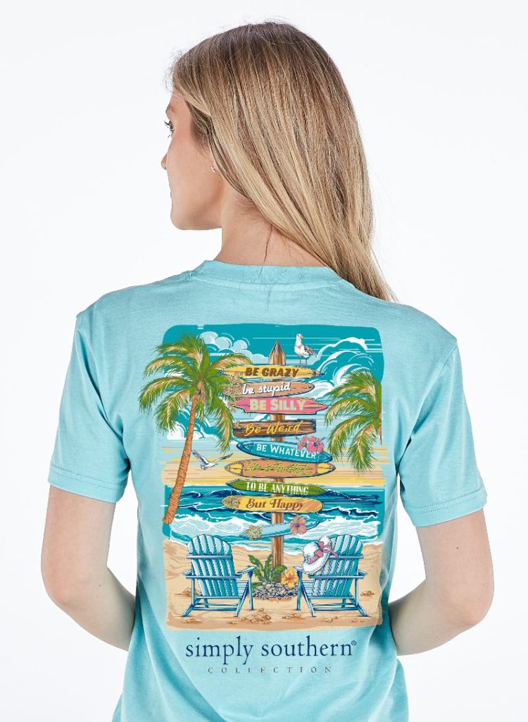 Lifes Too Short Beach Signs Short Sleeve