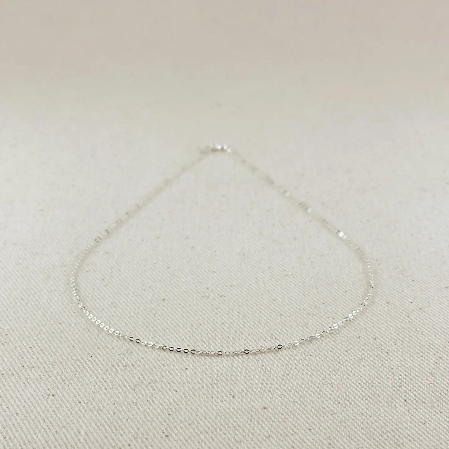 Sterling Silver Diamond Cut Forzatina Link 1.4mm - She Chester