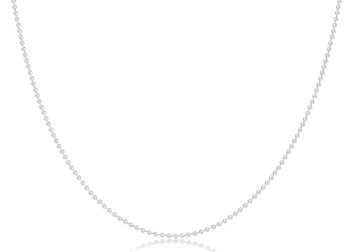 Sterling Silver Beaded Choker