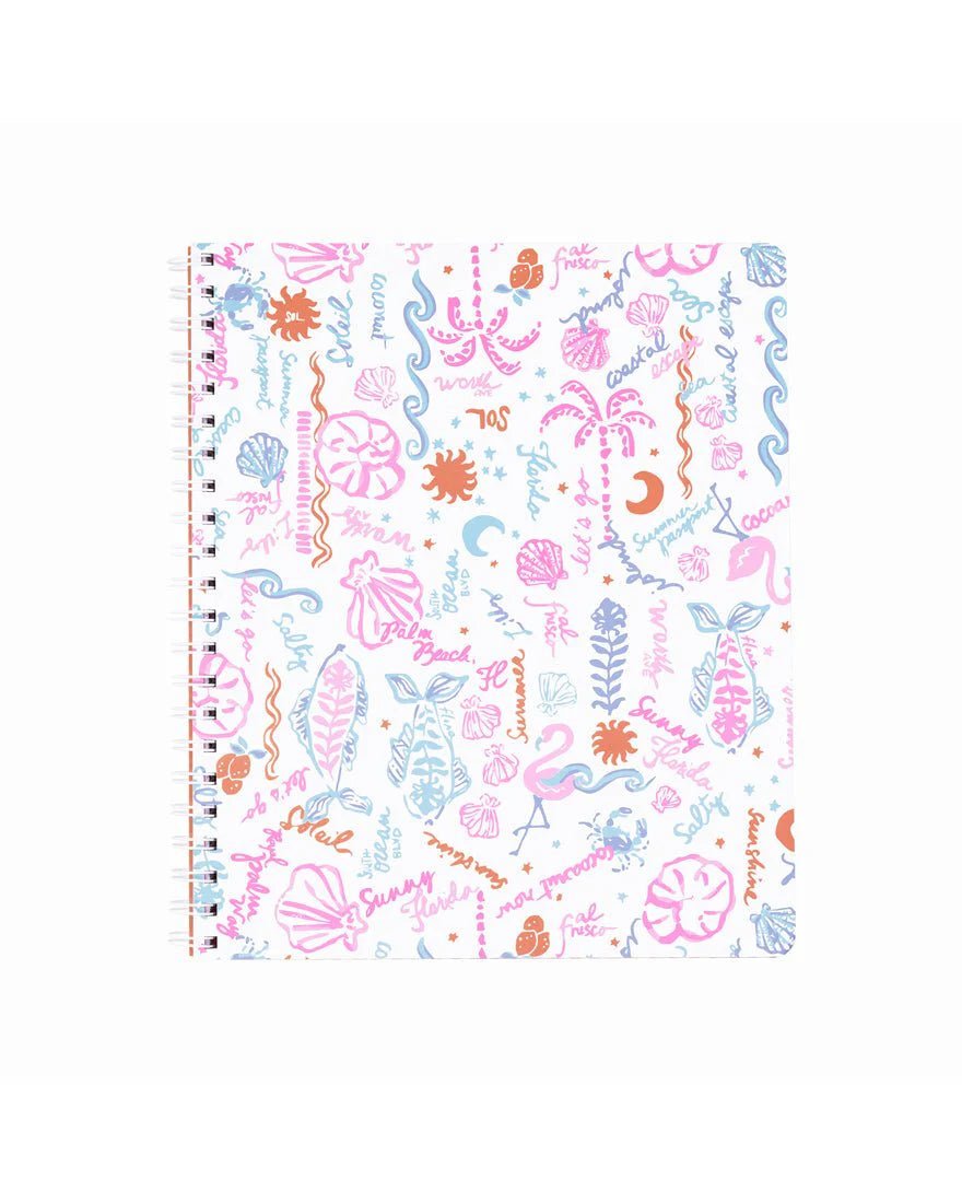 Summer Serenade Large Notebook - She Chester