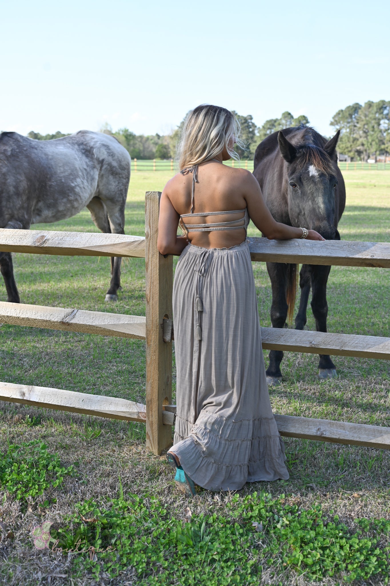 taupe maxi dress Serena Strapless Taffeta Maxi Dress / Bronze Taupe | MESHKI